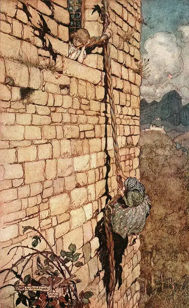 רפונזל במגדל